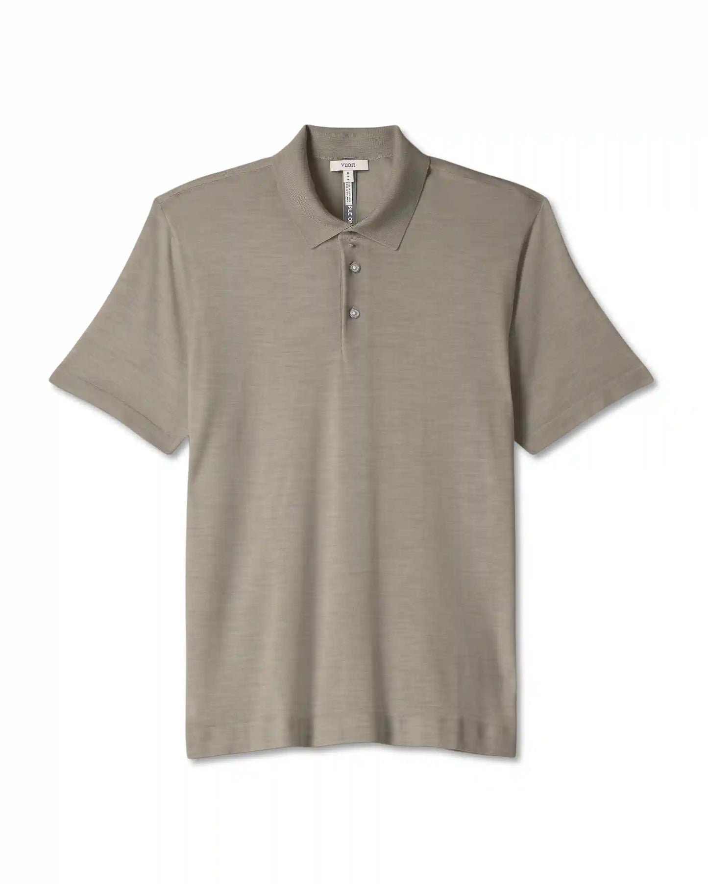 Short Sleeve Merino Wool Sweater Polo