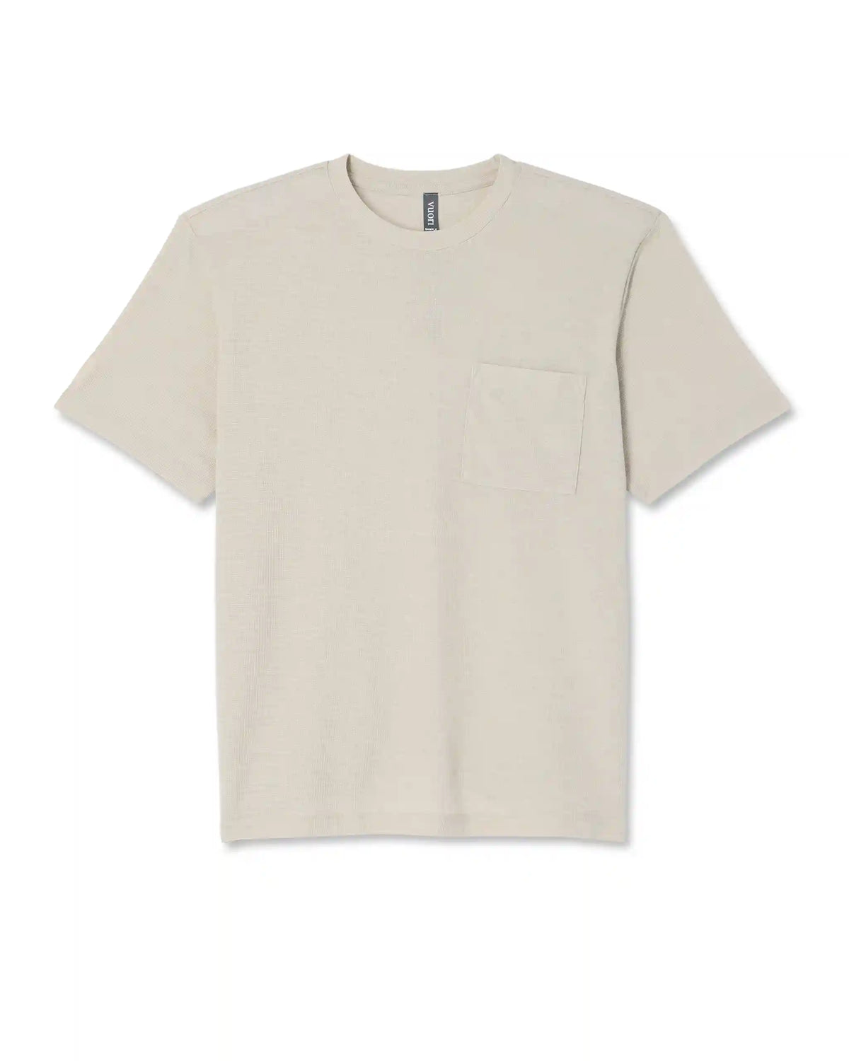Short Sleeve Micro Waffle Tee - Relaxed Fit