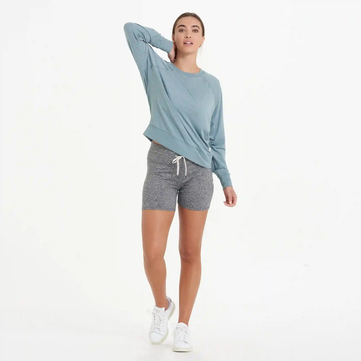 Long-Sleeve Halo Crew