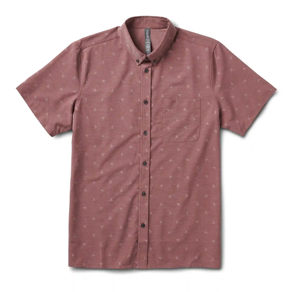 Short-Sleeve Bridge Button Down