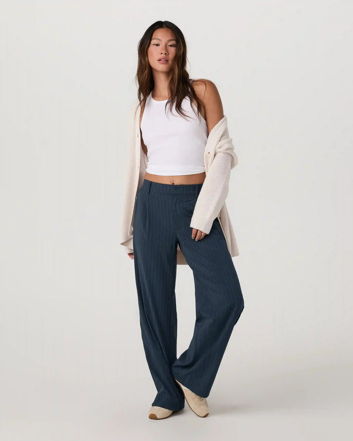Villa Pinstripe Trouser Pant-Long