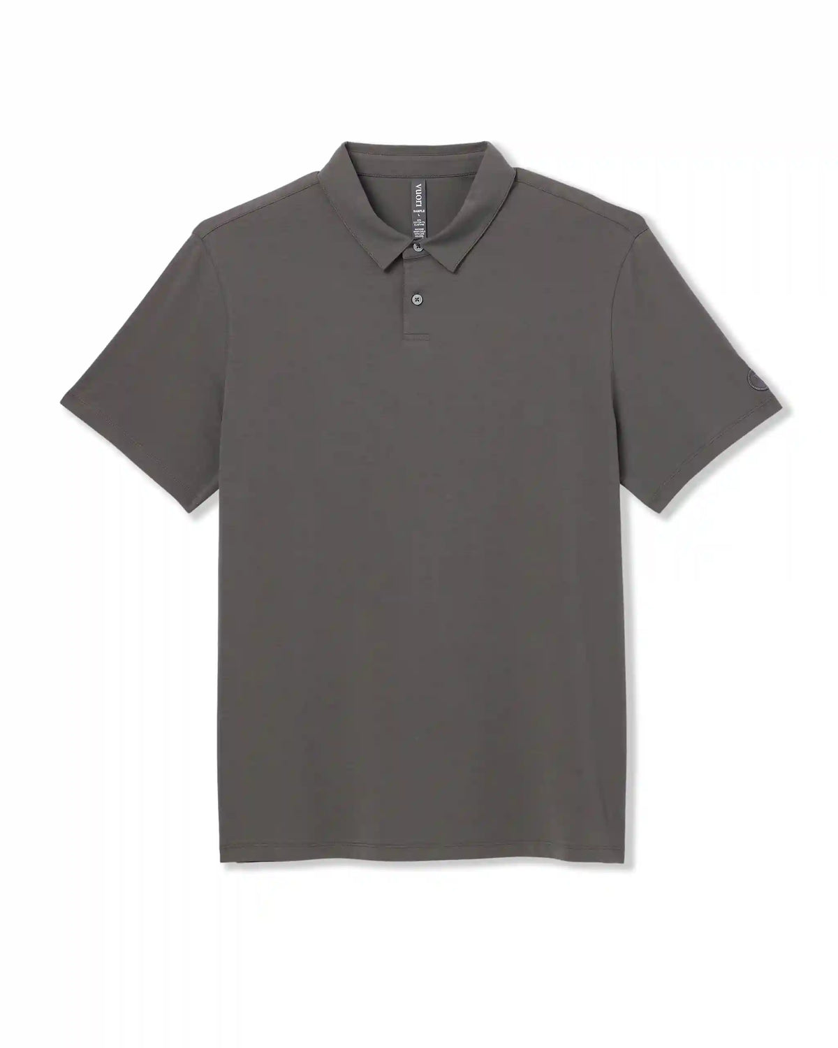 Short Sleeve Feather Polo