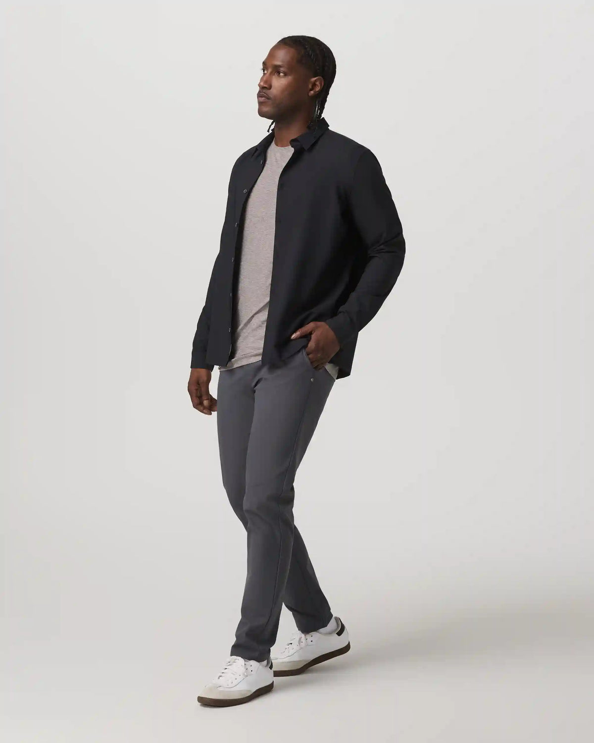 Long Sleeve Manhattan Button Down
