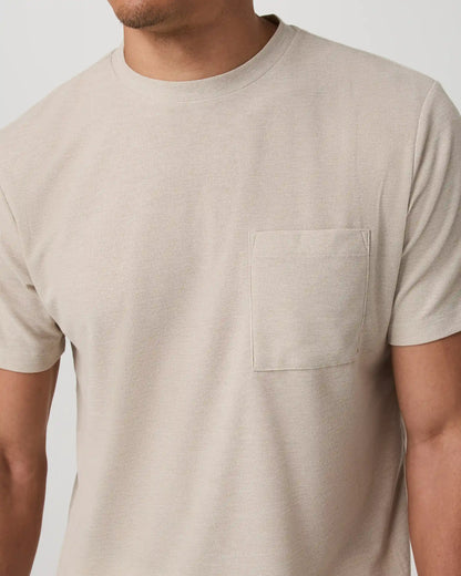 Short Sleeve Micro Waffle Tee - Relaxed Fit