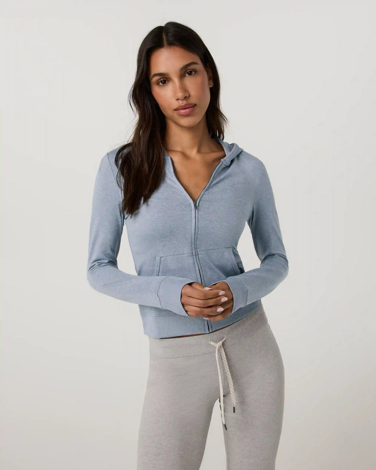 Halo Mini Full Zip Hoodie - Long