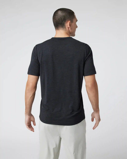 Short Sleeve Current Stripe Tee