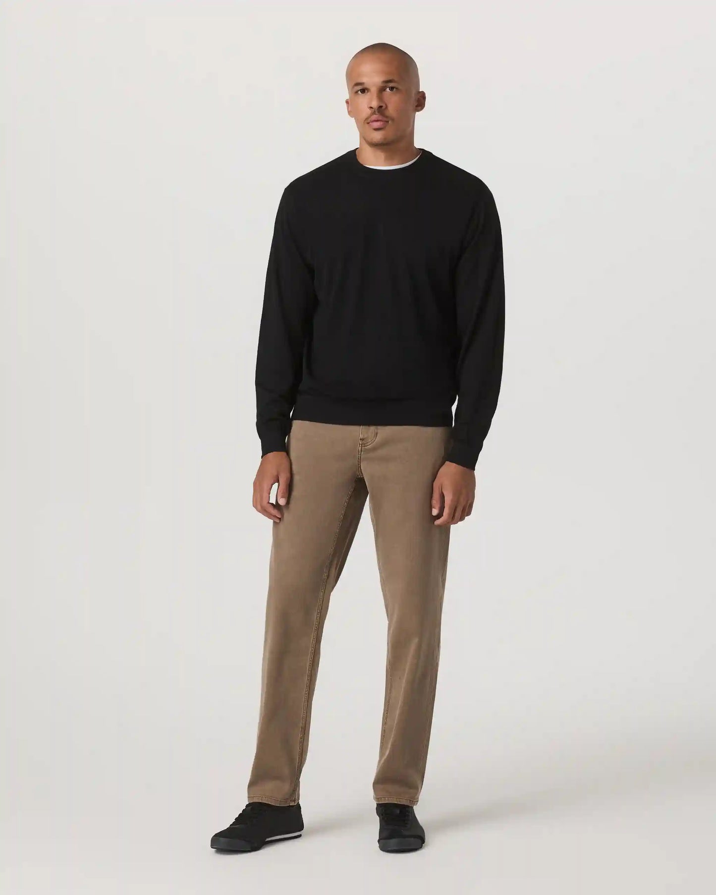 Merino Fine Gauge Wool Sweater