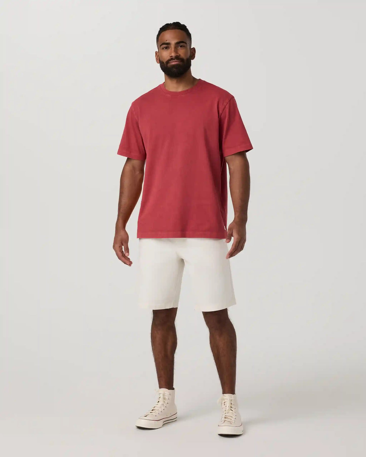 Short Sleeve Vuori Heavyweight Cotton Tee - Relaxed Fit