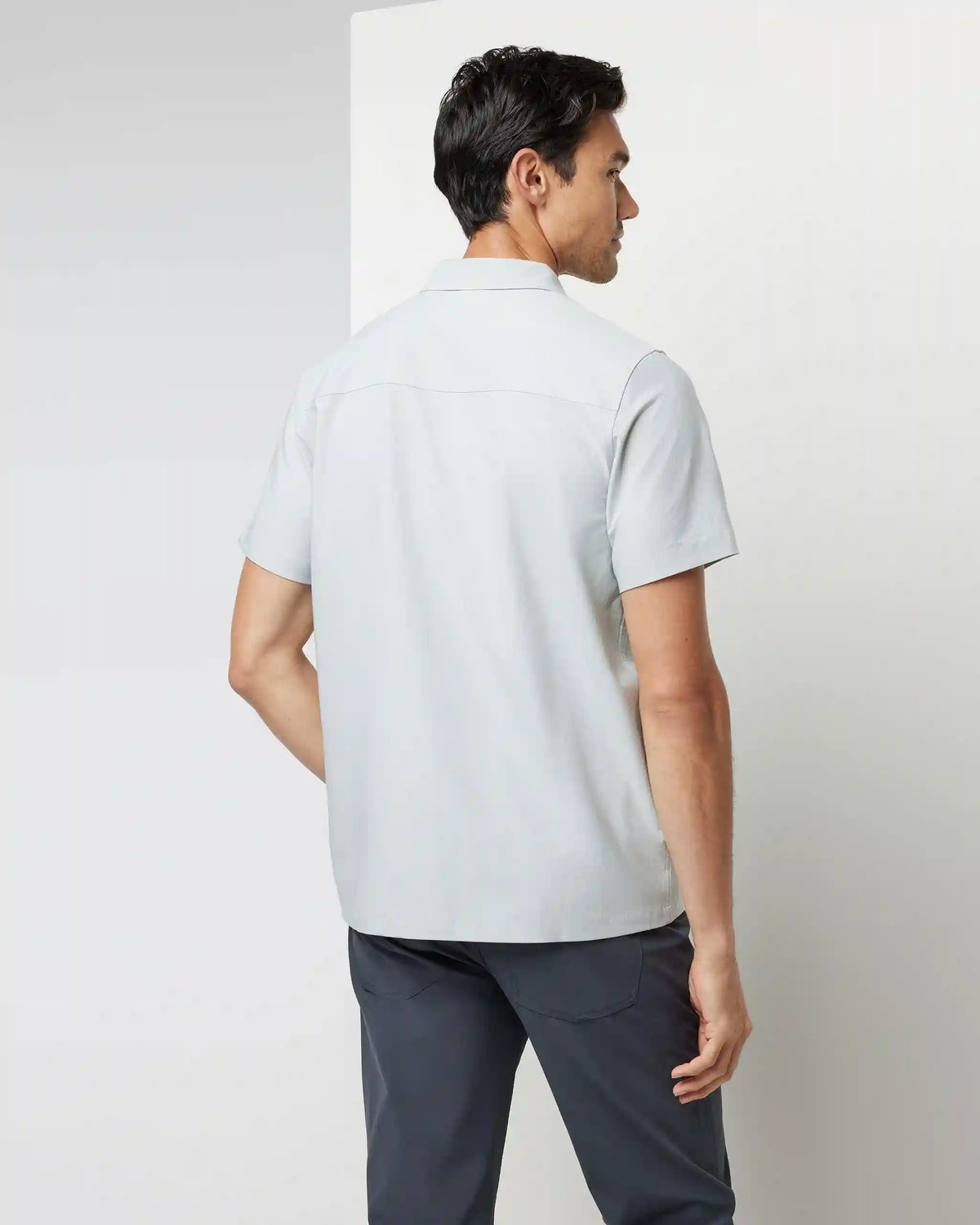 Short Sleeve Manhattan Button Down