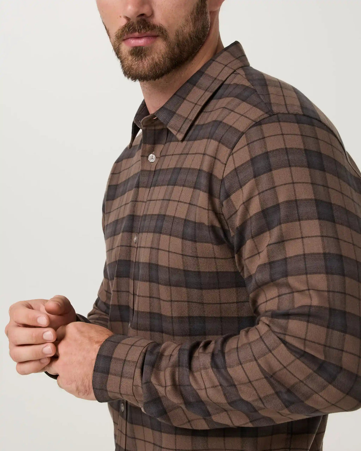 Long Sleeve Midweight Flannel Shirt