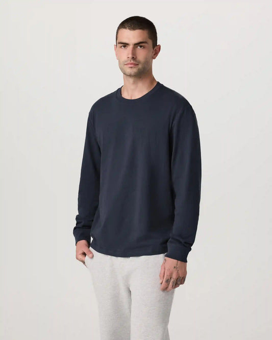 Long Sleeve Vuori Heavyweight Cotton Tee - Relaxed Fit