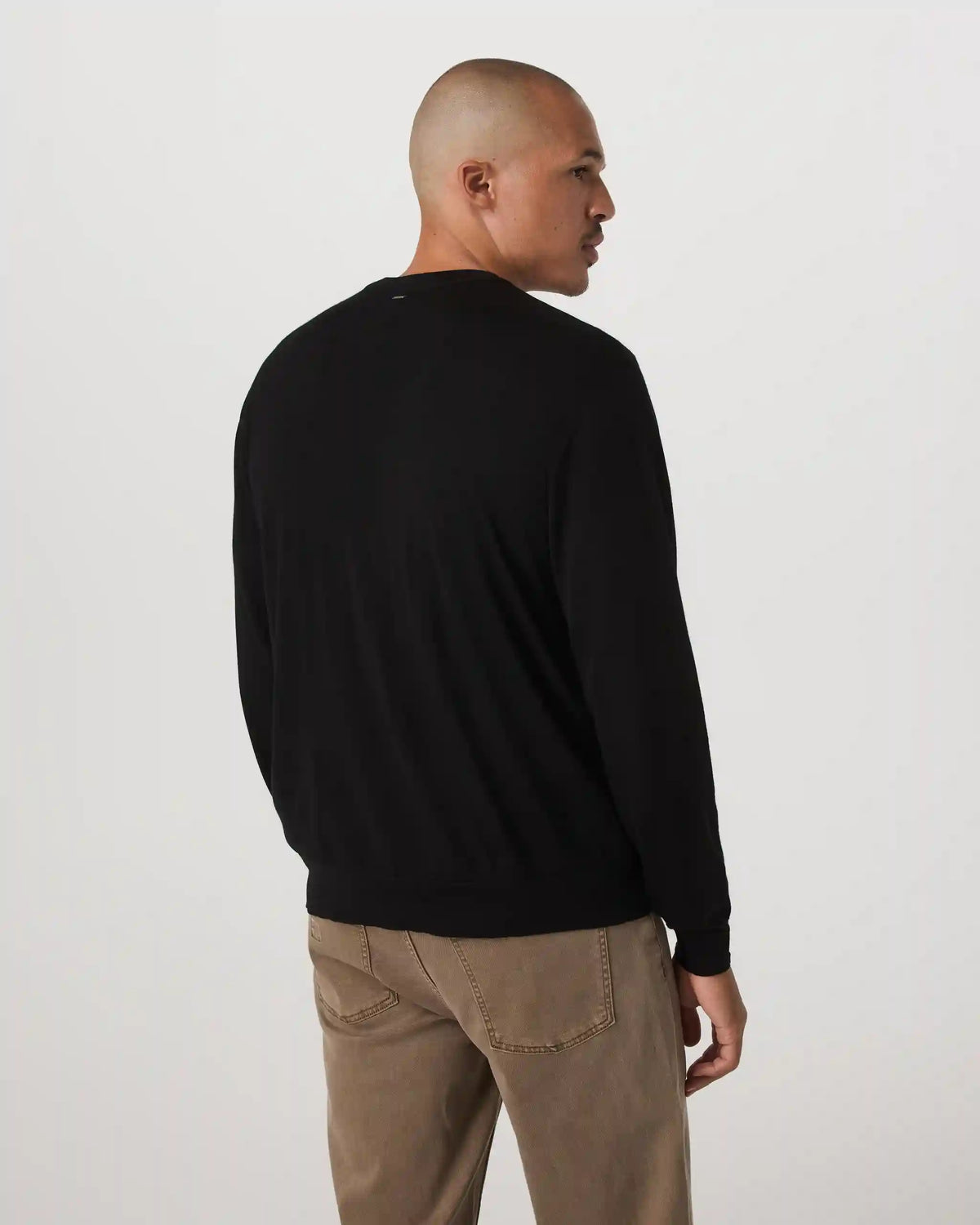 Merino Fine Gauge Wool Sweater