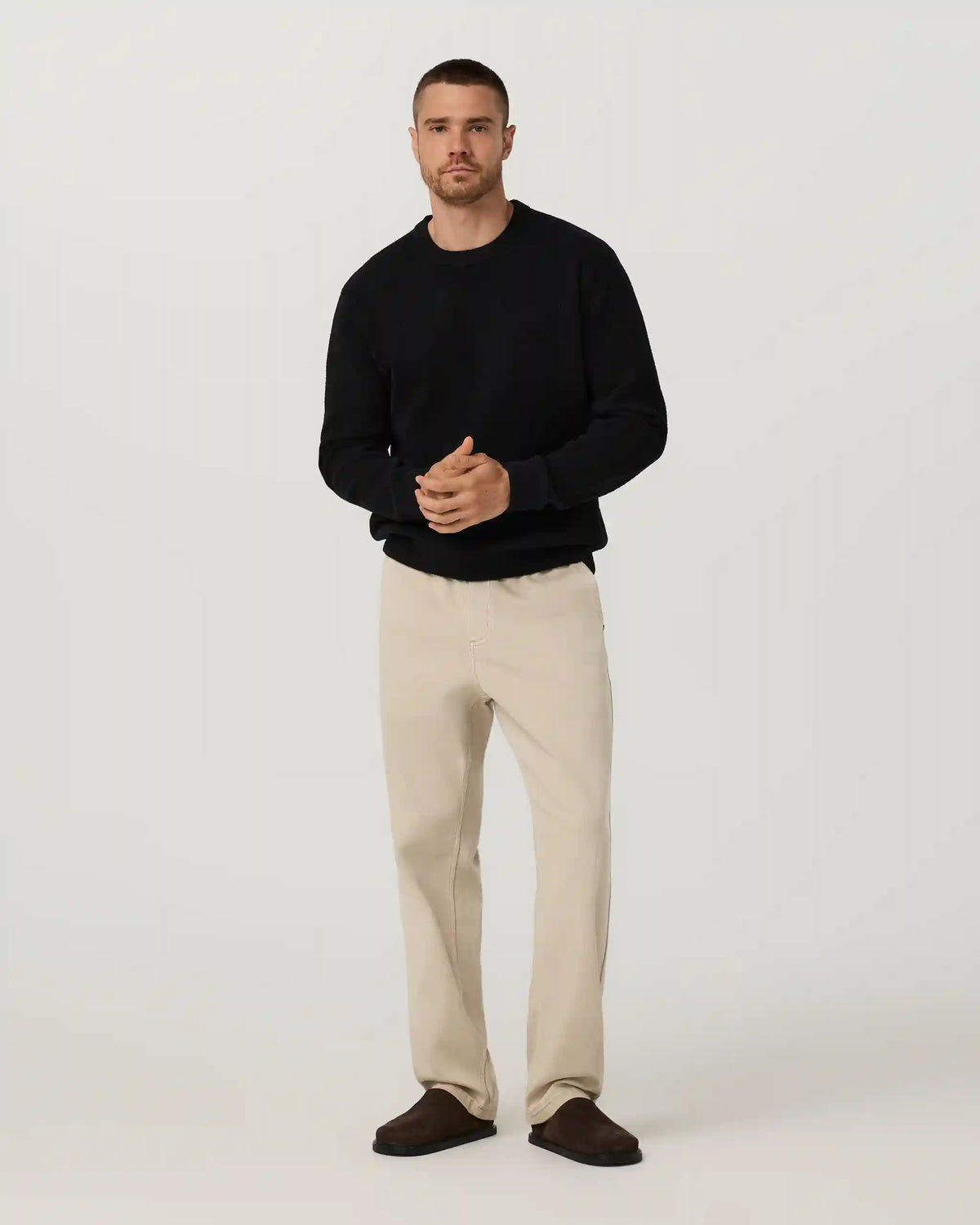 Benton Twill Elastic Waist Pant Relaxed Fit 30"