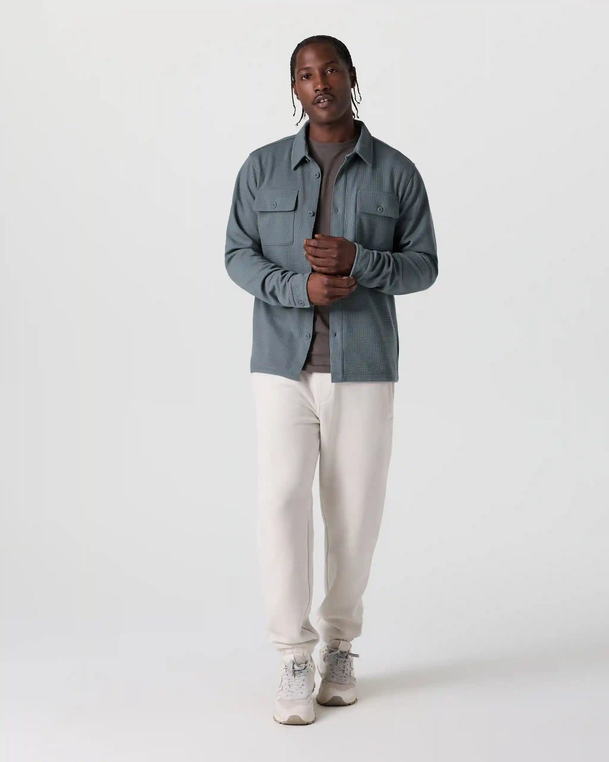 Waffle Shirt Jacket