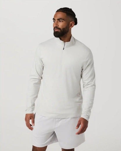 Ponto Half Zip Mock Neck