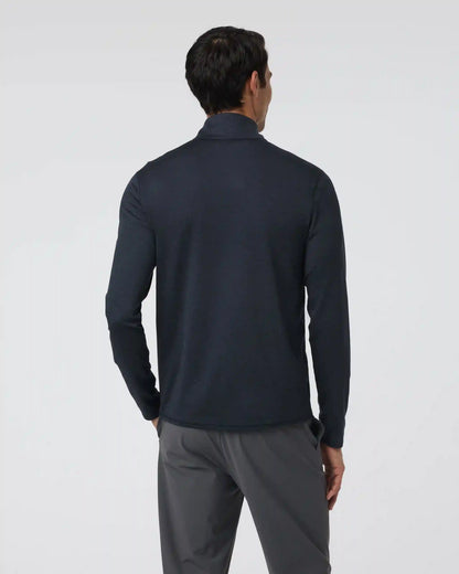 Ponto Half Zip Mock Neck