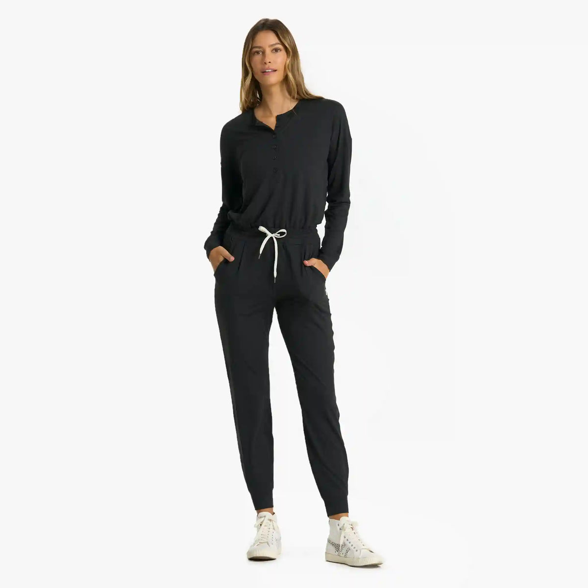 Lux Henley Jumpsuit