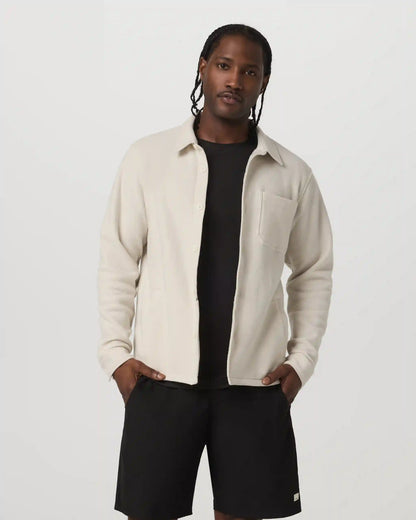Beach Fleece Shirt Jacket