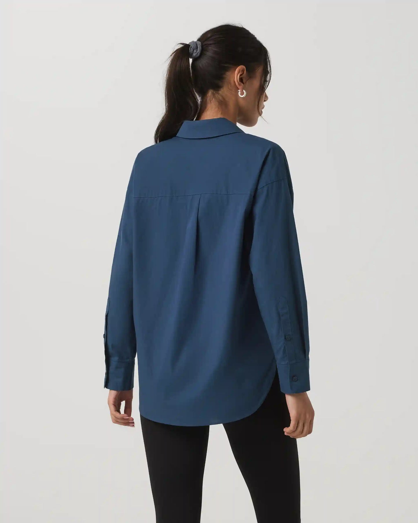 Long Sleeve Kensington Relaxed Button Down