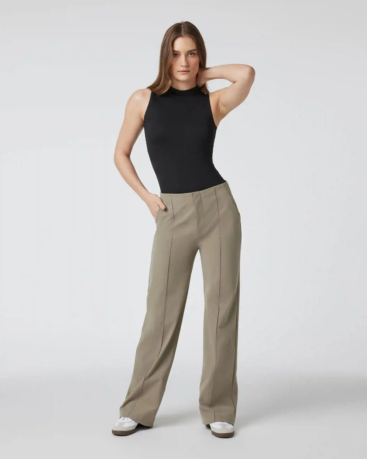 Womens Vuori Meta™ Wideleg Pant - Long