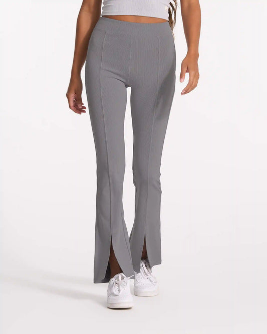Lux Rib Split Bootcut