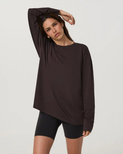 Long Sleeve Feather Tee
