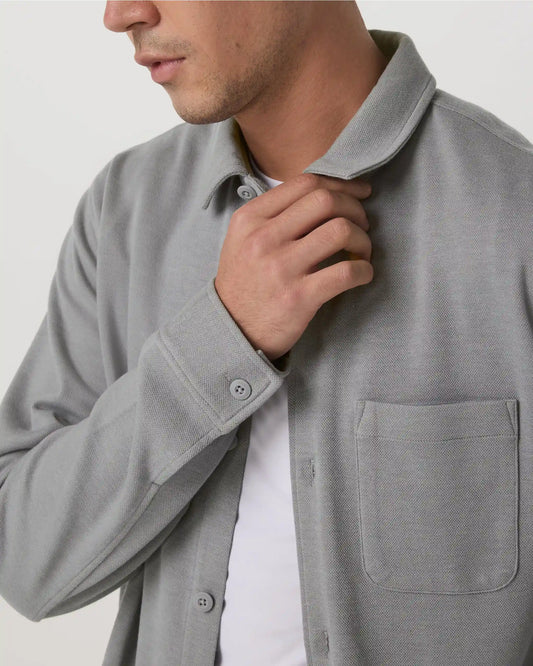 Long Sleeve Jeffreys Button Down Overshirt