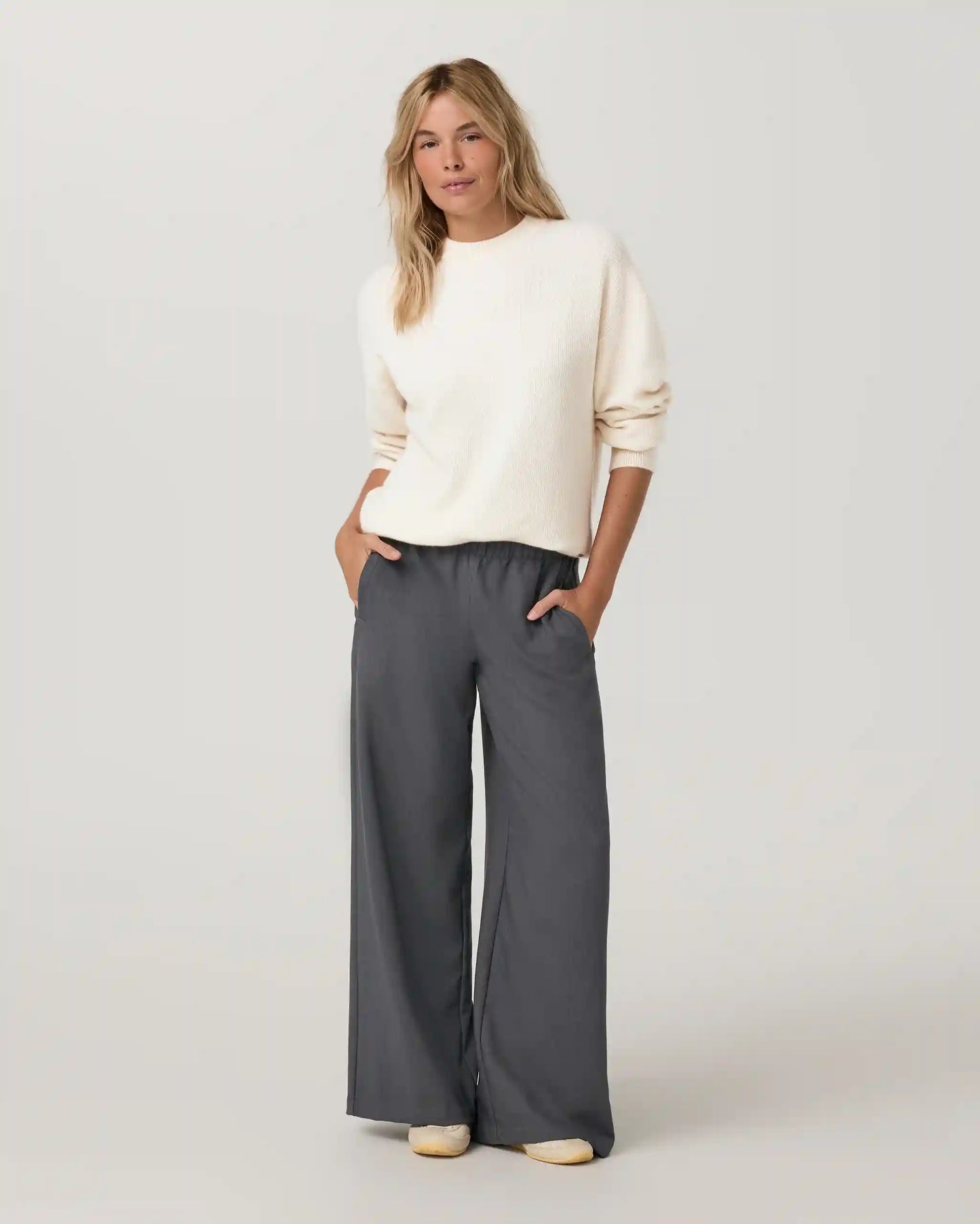 Sander Elastic Waist Trouser