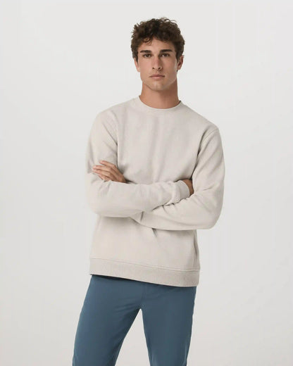 Pique Fleece Crew