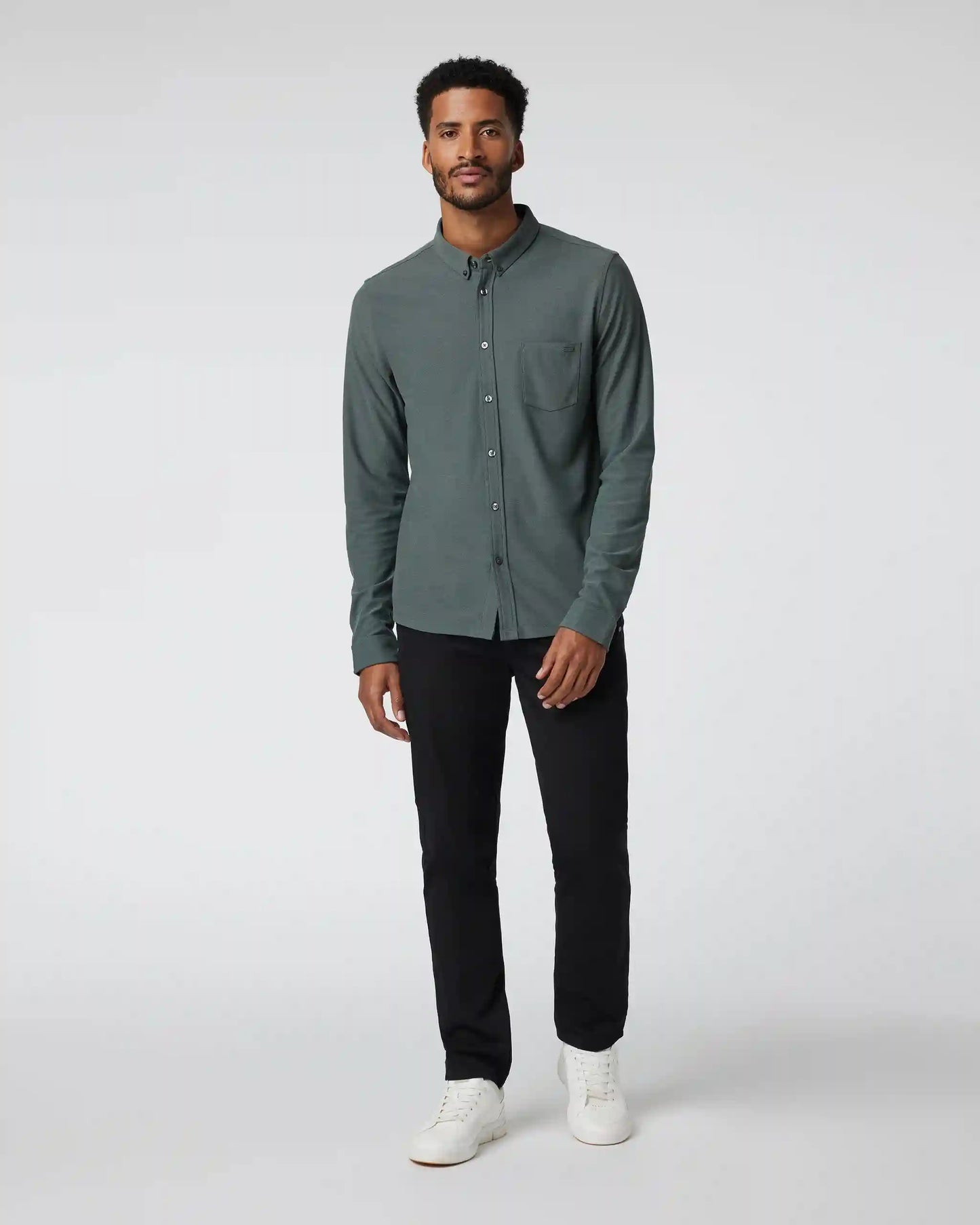 Long Sleeve Ace Button-Down