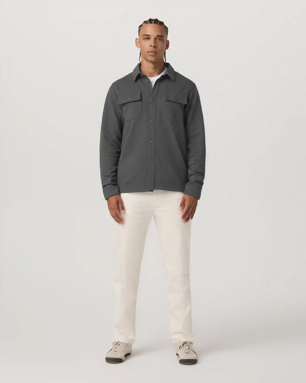 Waffle Shirt Jacket