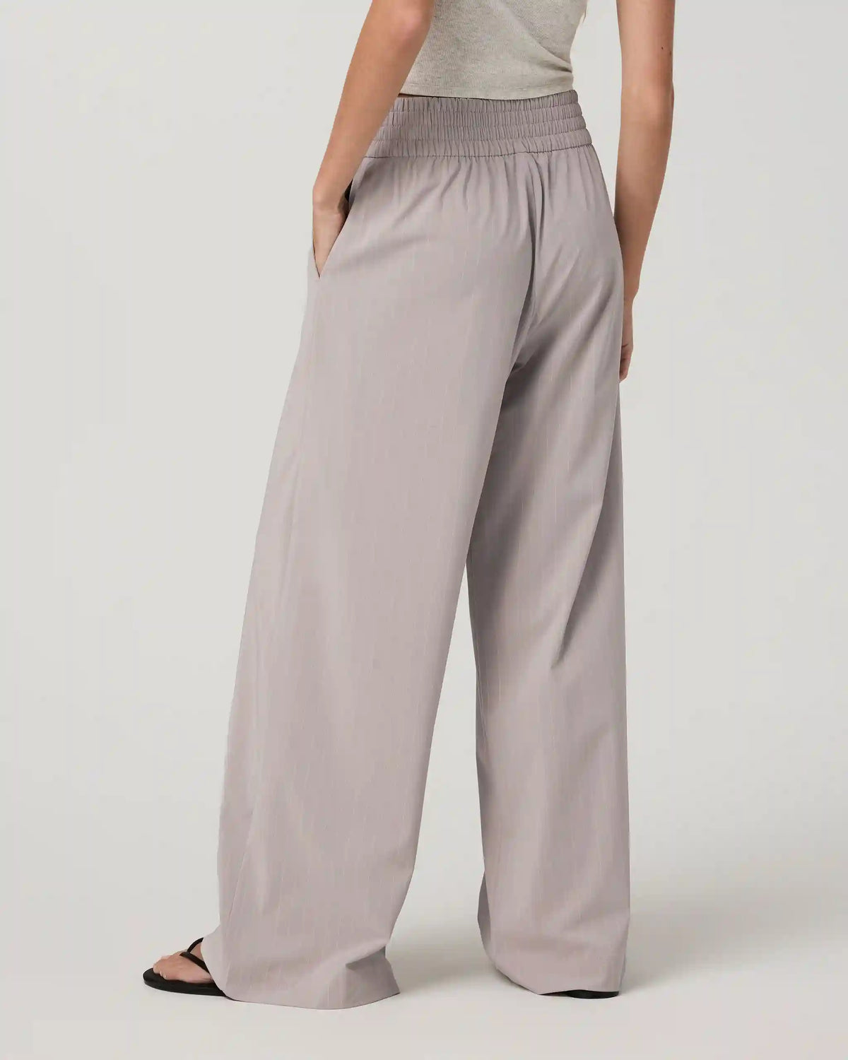 Villa Pinstripe Wideleg - Long
