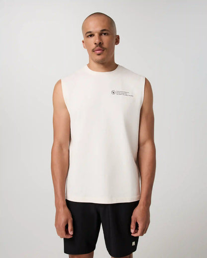 Sleeveless Heavyweight Cotton Muscle Tank