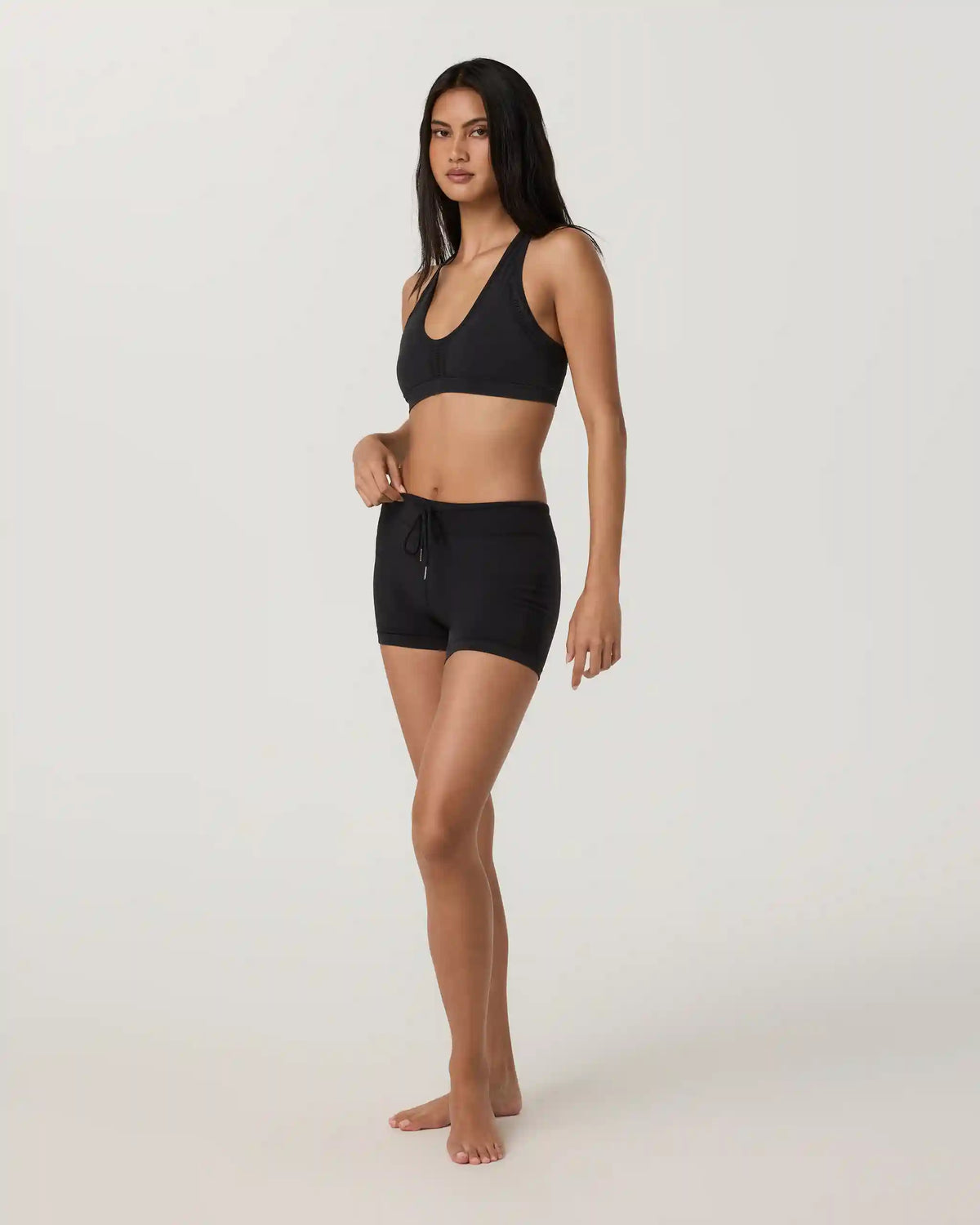 Pointelle Seamless Short 4"