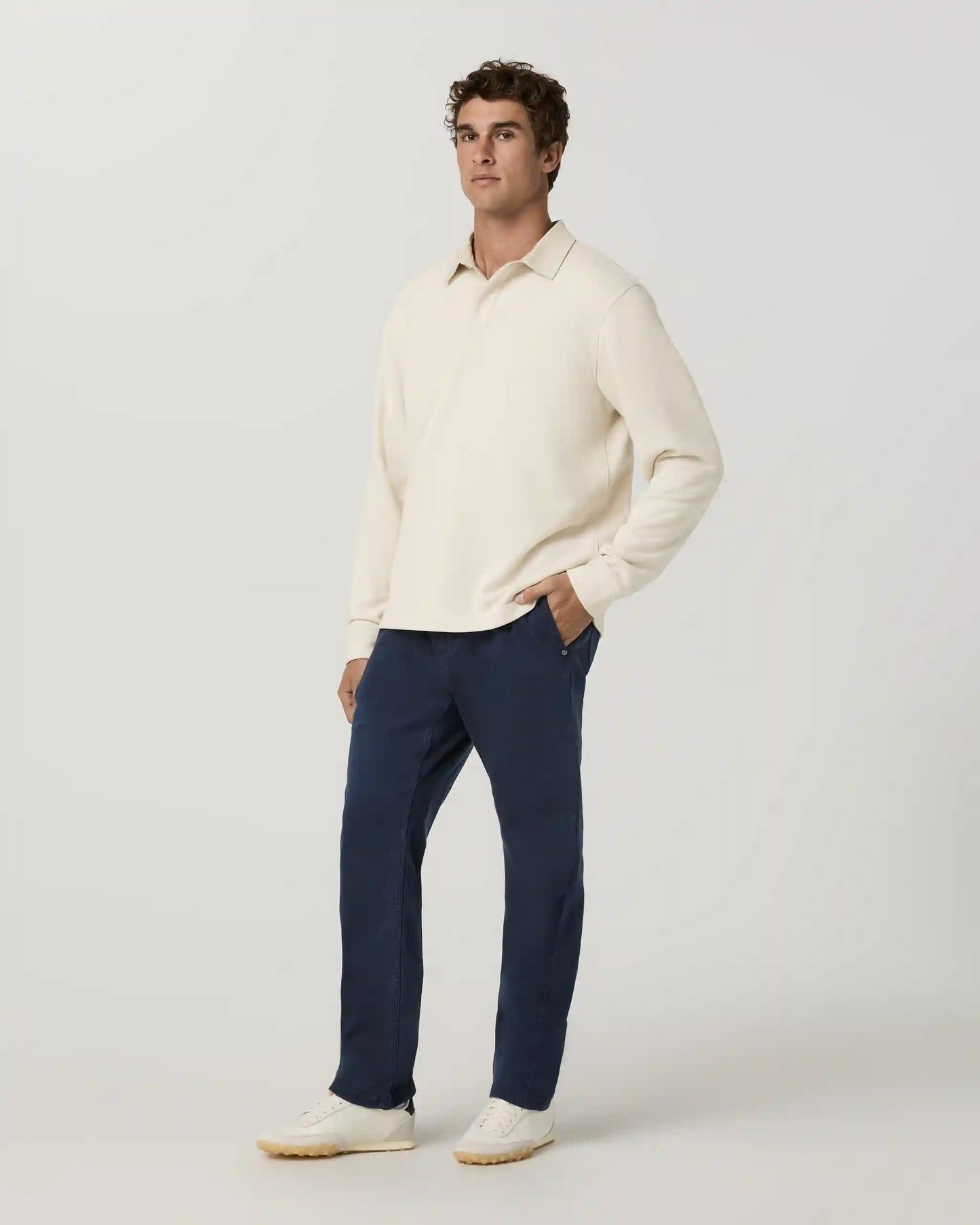 Benton Twill Elastic Waist Pant Relaxed Fit 30"