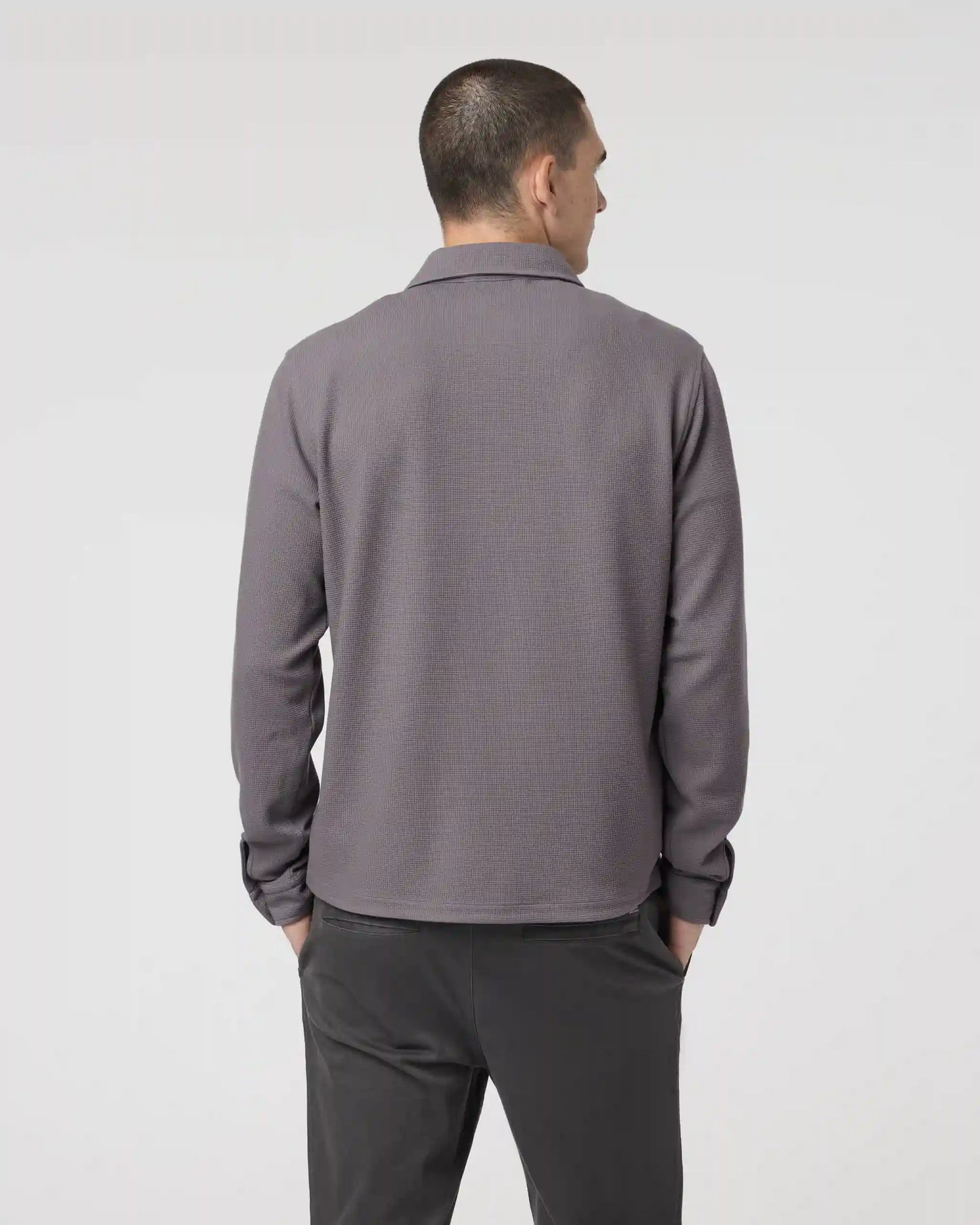Waffle Shirt Jacket