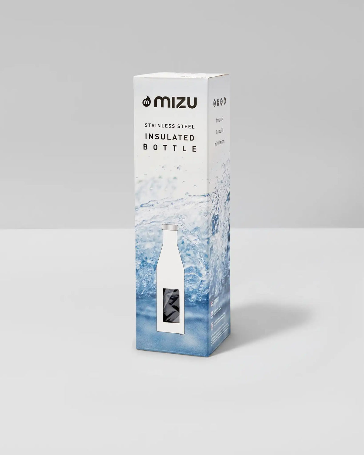 S6 Wordmark Mizu Water Bottle
