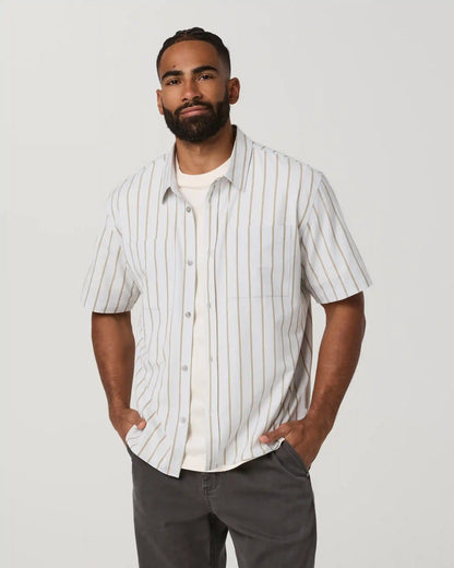 Short Sleeve Bridge Button Down - Relaxed Fit
