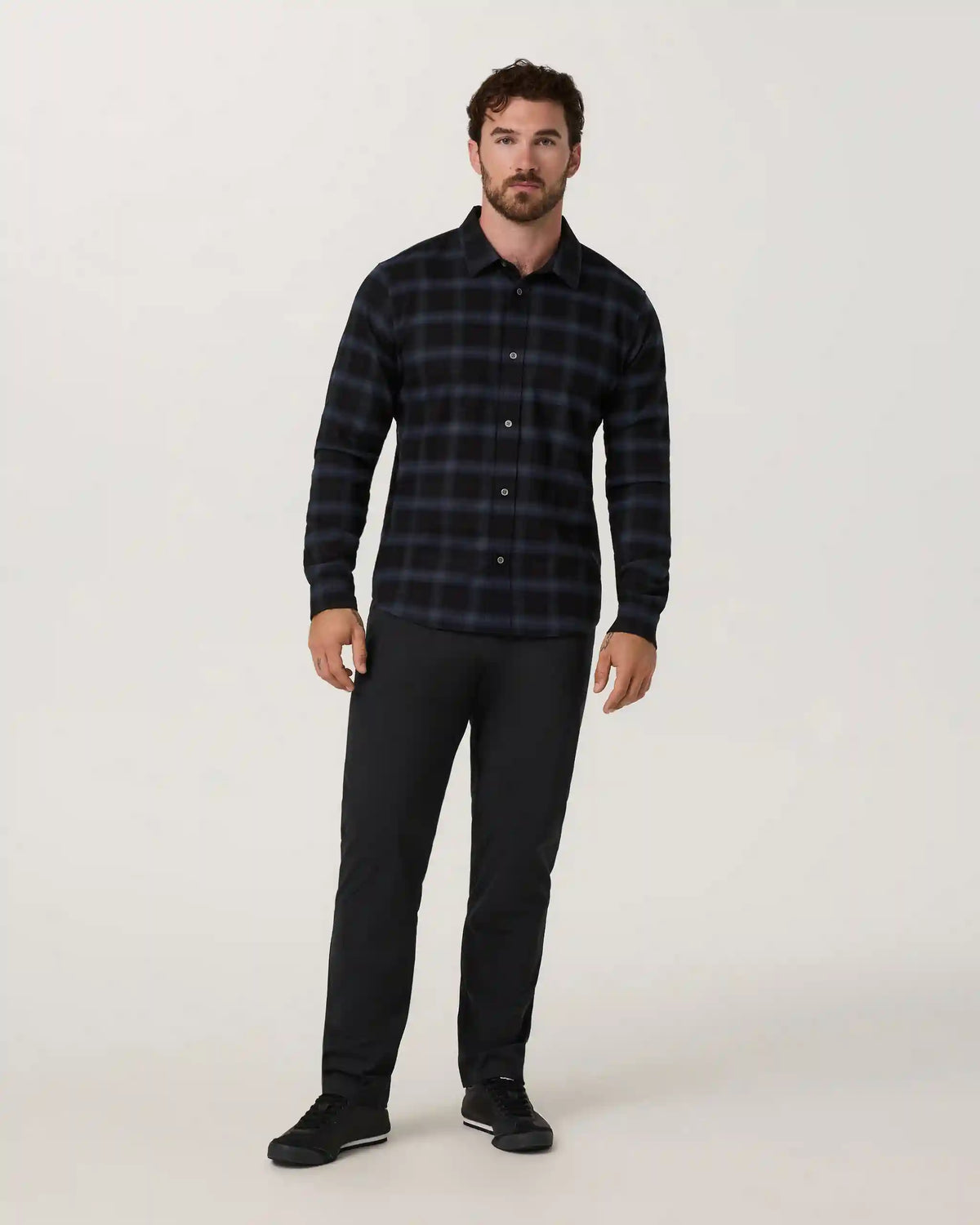 Long Sleeve Midweight Flannel Shirt