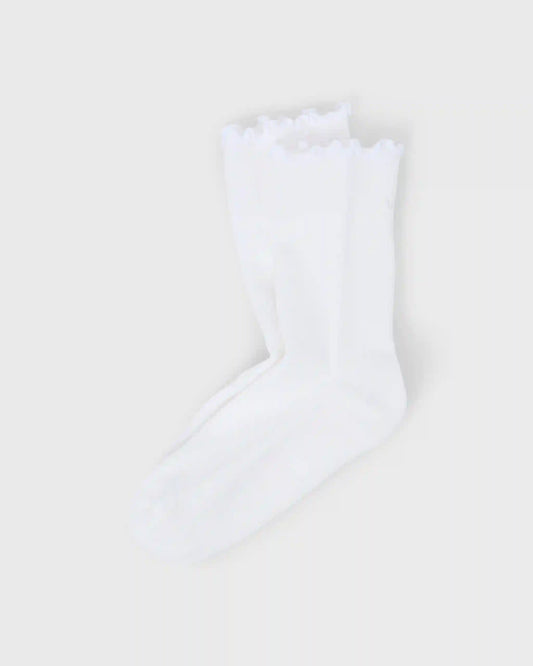 Half Crew Ruffle Sock