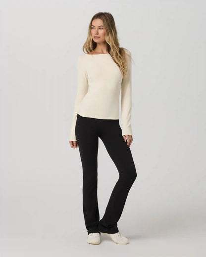 Long Sleeve Tuvalu Boat Neck