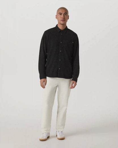 Long Sleeve Altitude Wool Button Down - Relaxed Fit