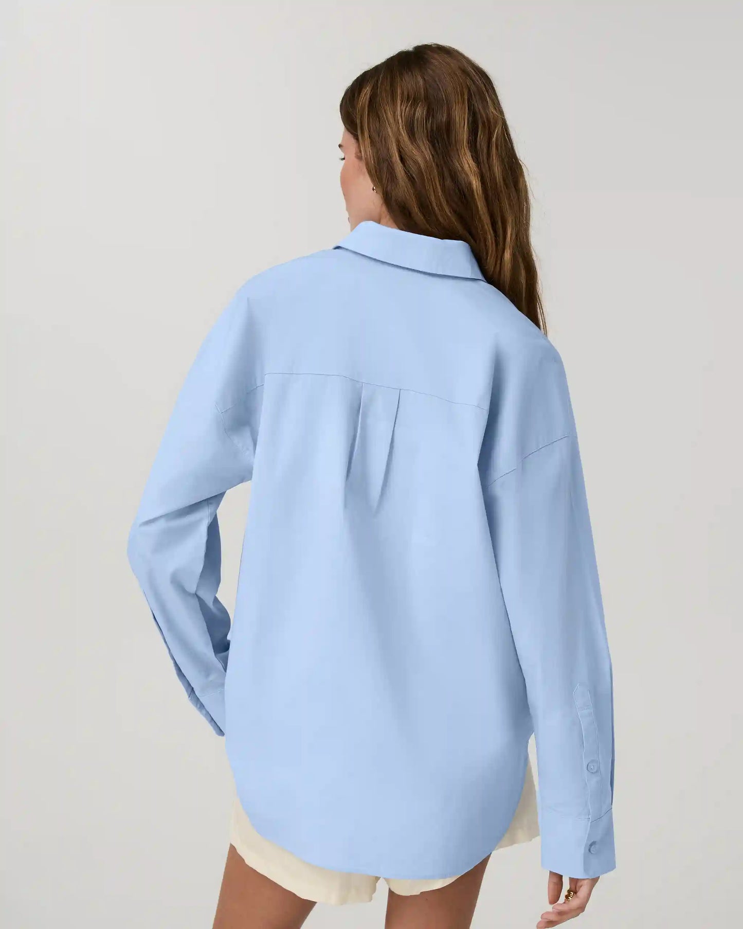 Long Sleeve Kensington Relaxed Button Down