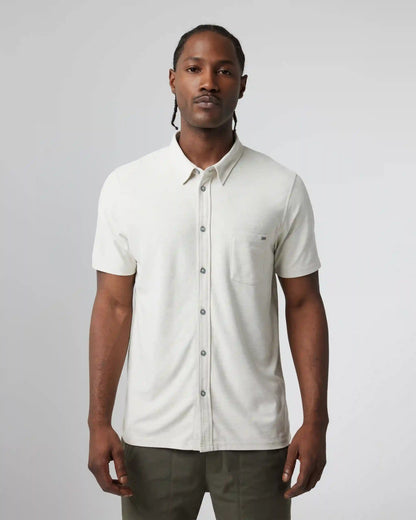Short-Sleeve Ace Button Down