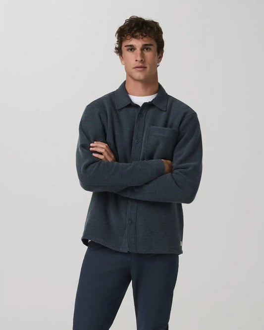 Beach Fleece Shirt Jacket