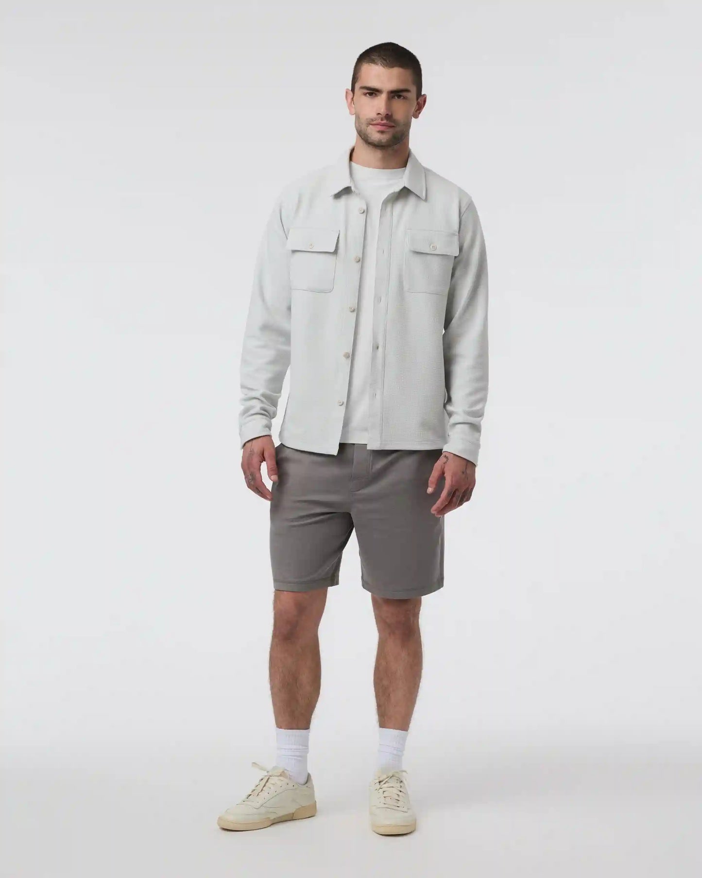 Waffle Shirt Jacket