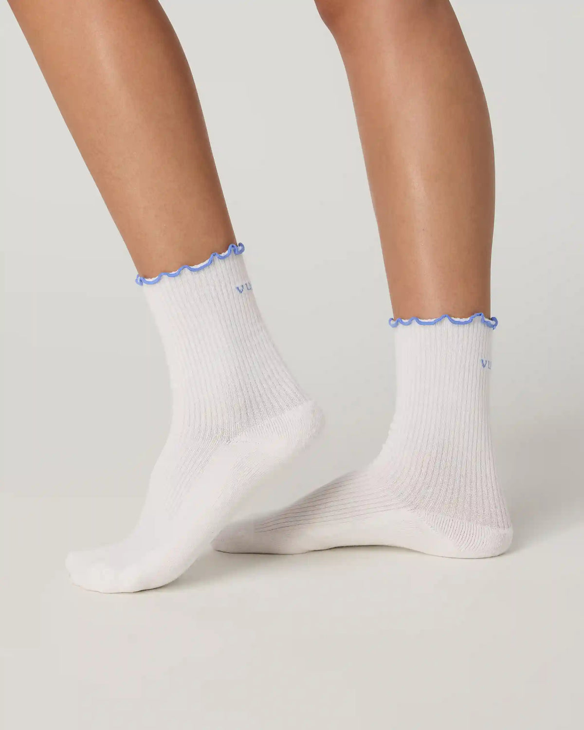 Half Crew Ruffle Sock