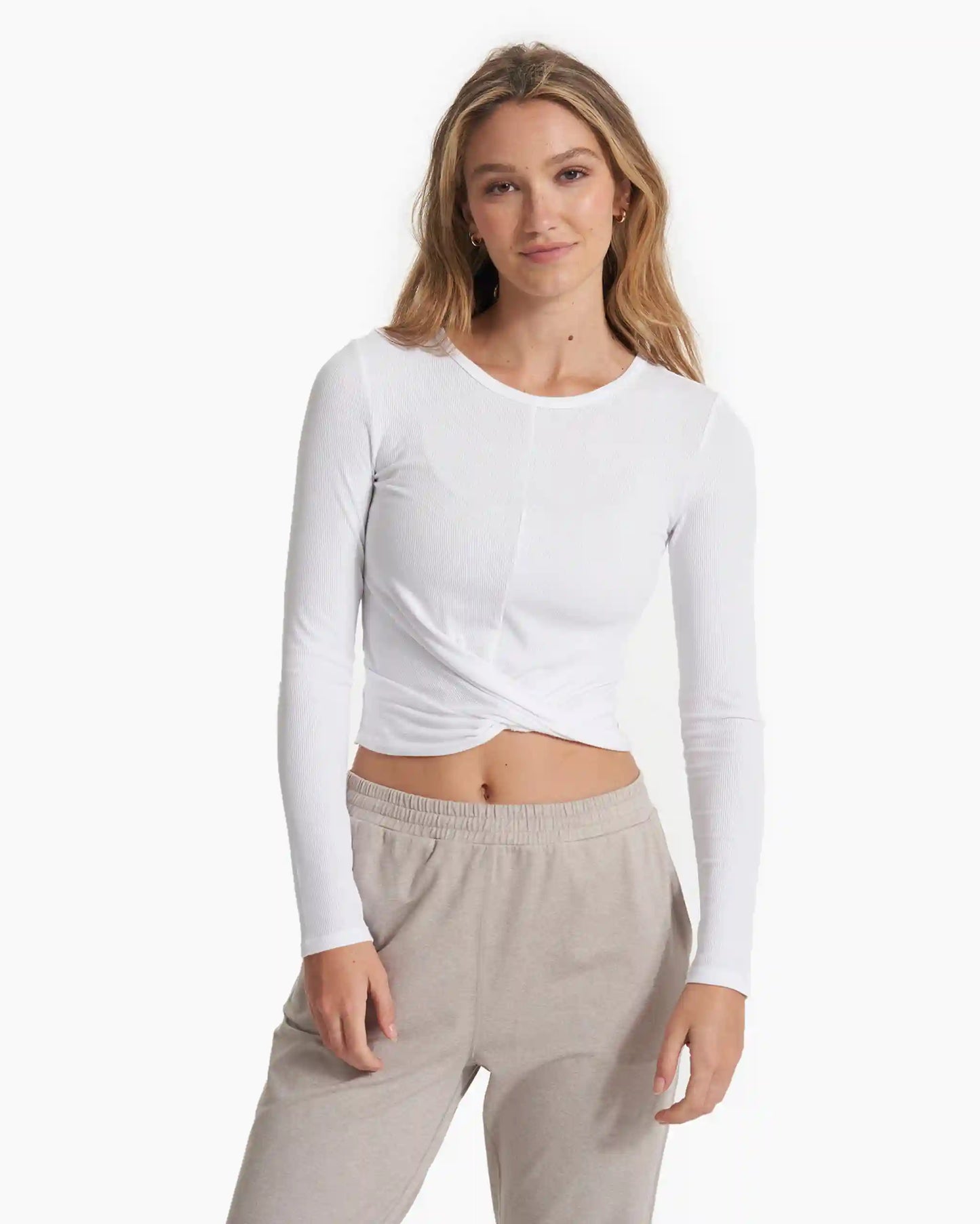 Long Sleeve Cove Twist Tee