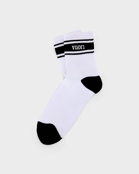 Half Crew Stripe Novelty Sock
