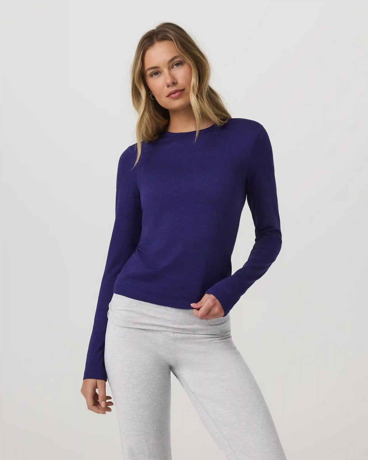 Long Sleeve Halo Essential Crew Tee